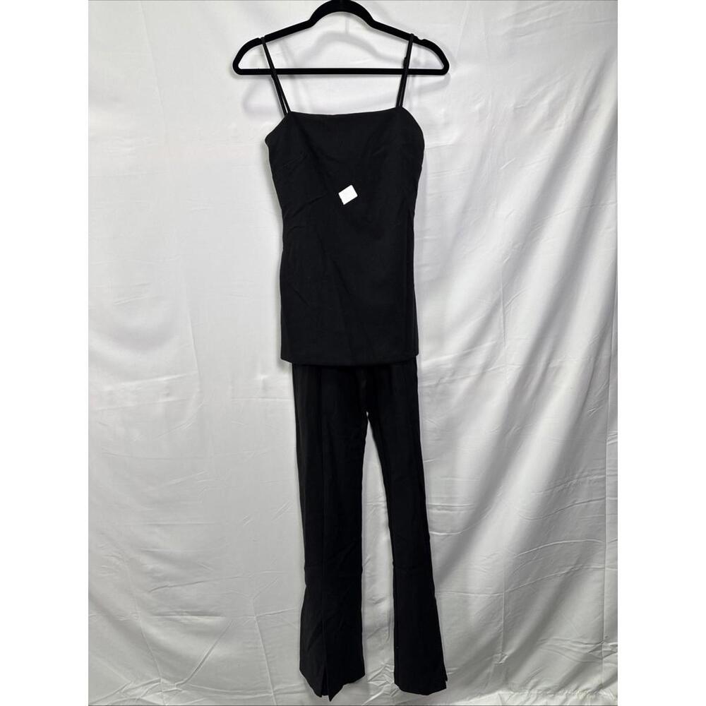 Black Halo Black Zorach Jumpsuit Size 0 with Minor Discoloration - Picture 5 of 8